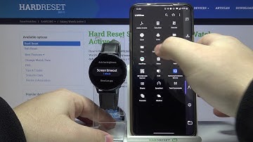 How to Change Screen Timeout in SAMSUNG Galaxy Watch Active 2 – Display Settings