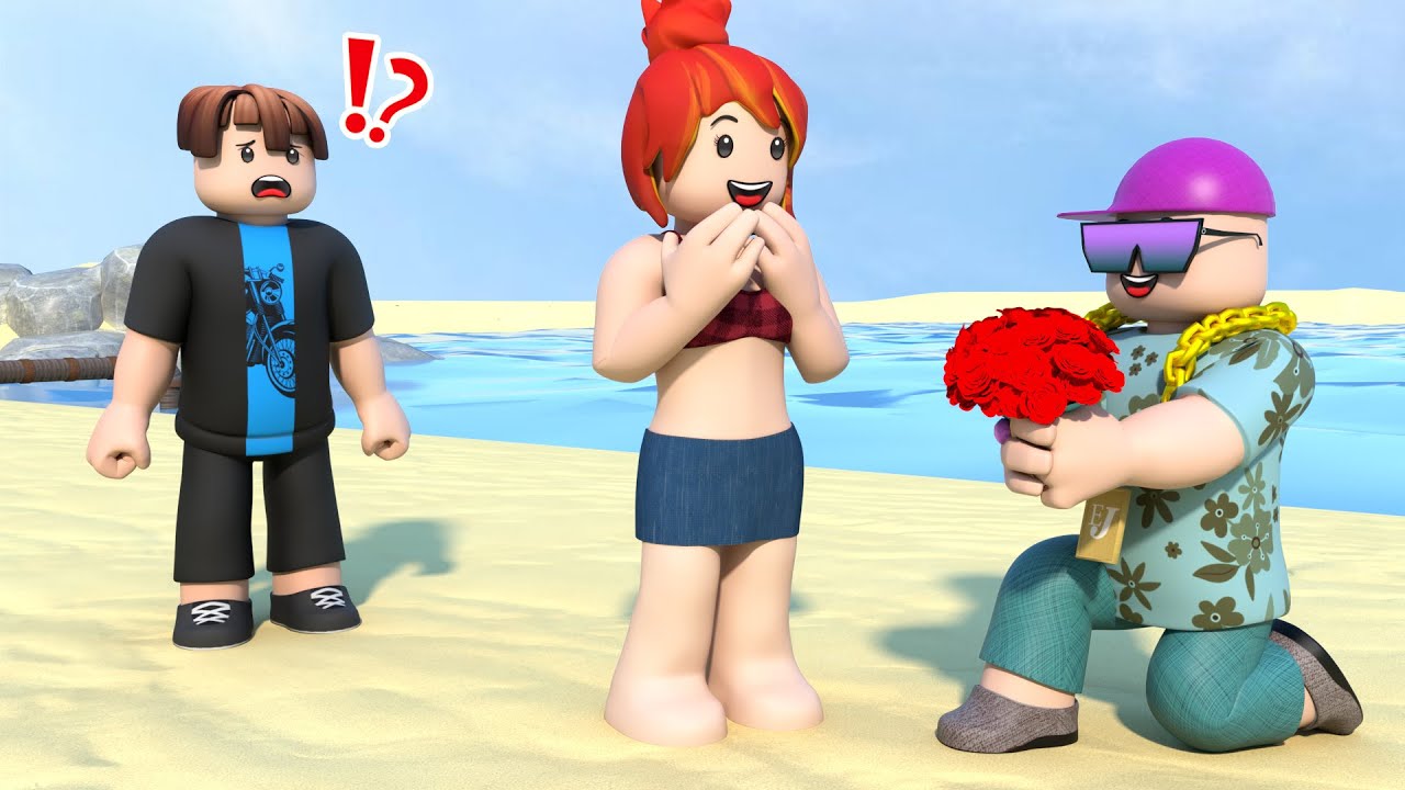 ROBLOX Brookhaven 🏡RP: The Bacon Hair Love Story | Roblox Leo