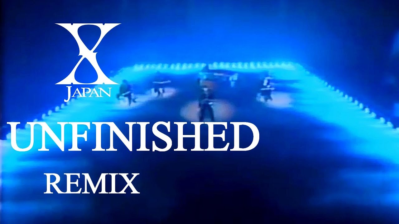 X Japan - Unfinished【REMIX】HD 訳詞.意訳付 with English subtitles (cc)