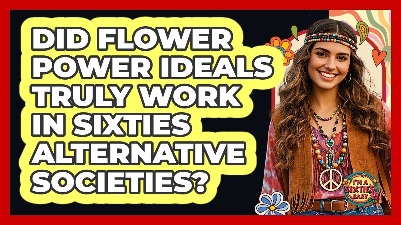 Did Flower Power Ideals Truly Work In Sixties Alternative Societies? - I'm a 60s Baby