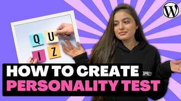 How to create a Personality Test with WordPress Quiz Plugin