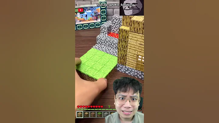 Nhà Minecraft có thuốc nổ đó