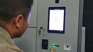 Intelligent storage lockers with fingerprint recognition for the luggage storage #smartlocker screenshot 4