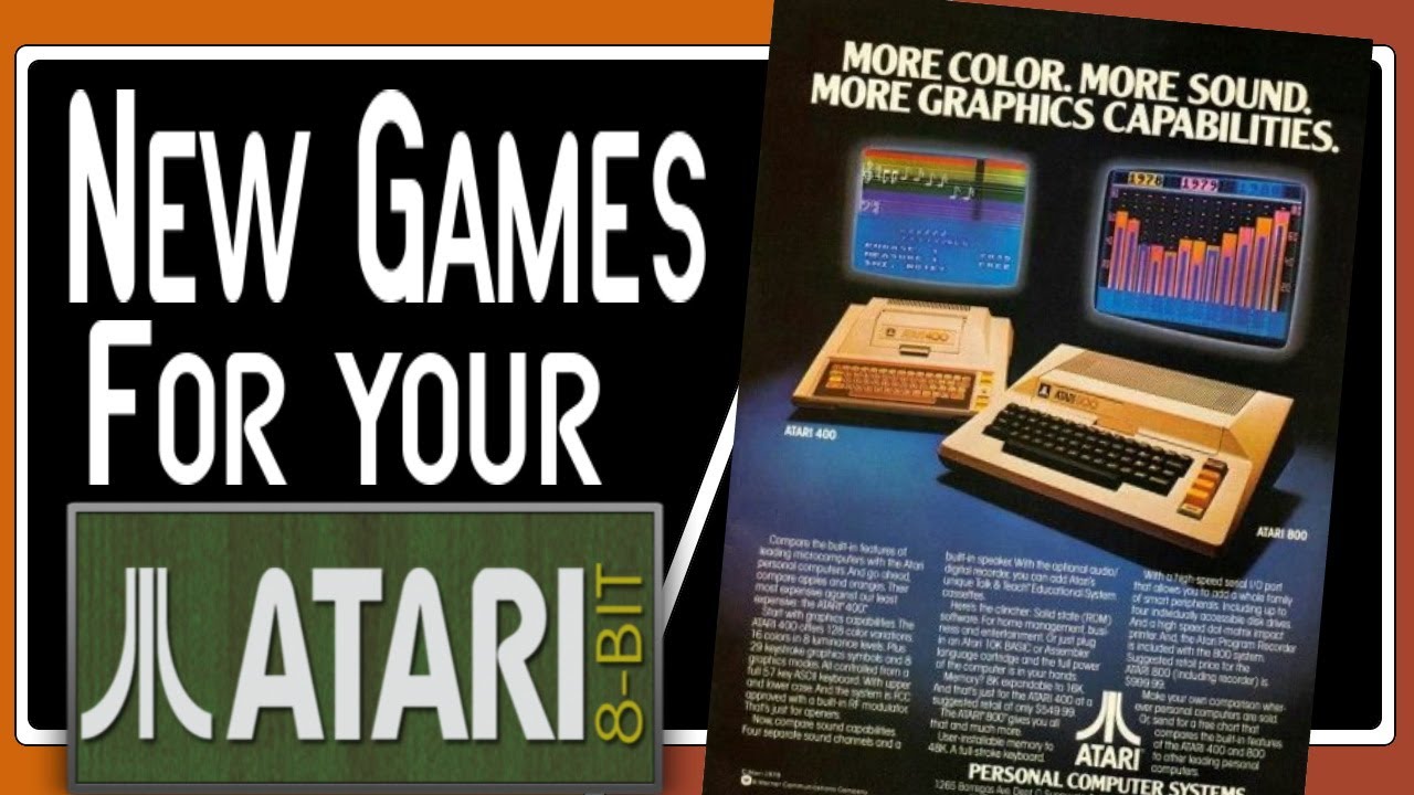 New Games for your Atari 8 bit Part 16 - YouTube