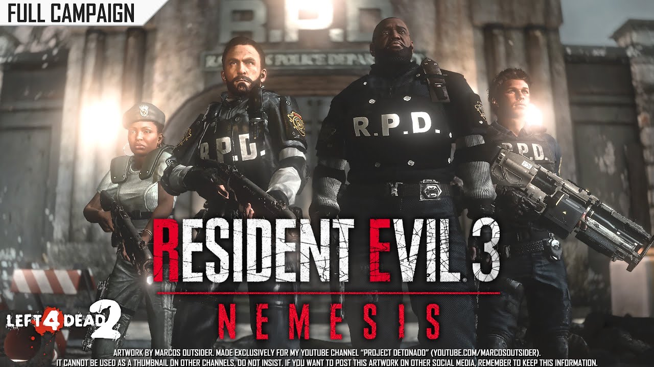 Left 4 Dead 2: Resident Evil 3 Nemesis | Rating ⭐⭐⭐⭐⭐ 4K 60ᶠᵖˢ