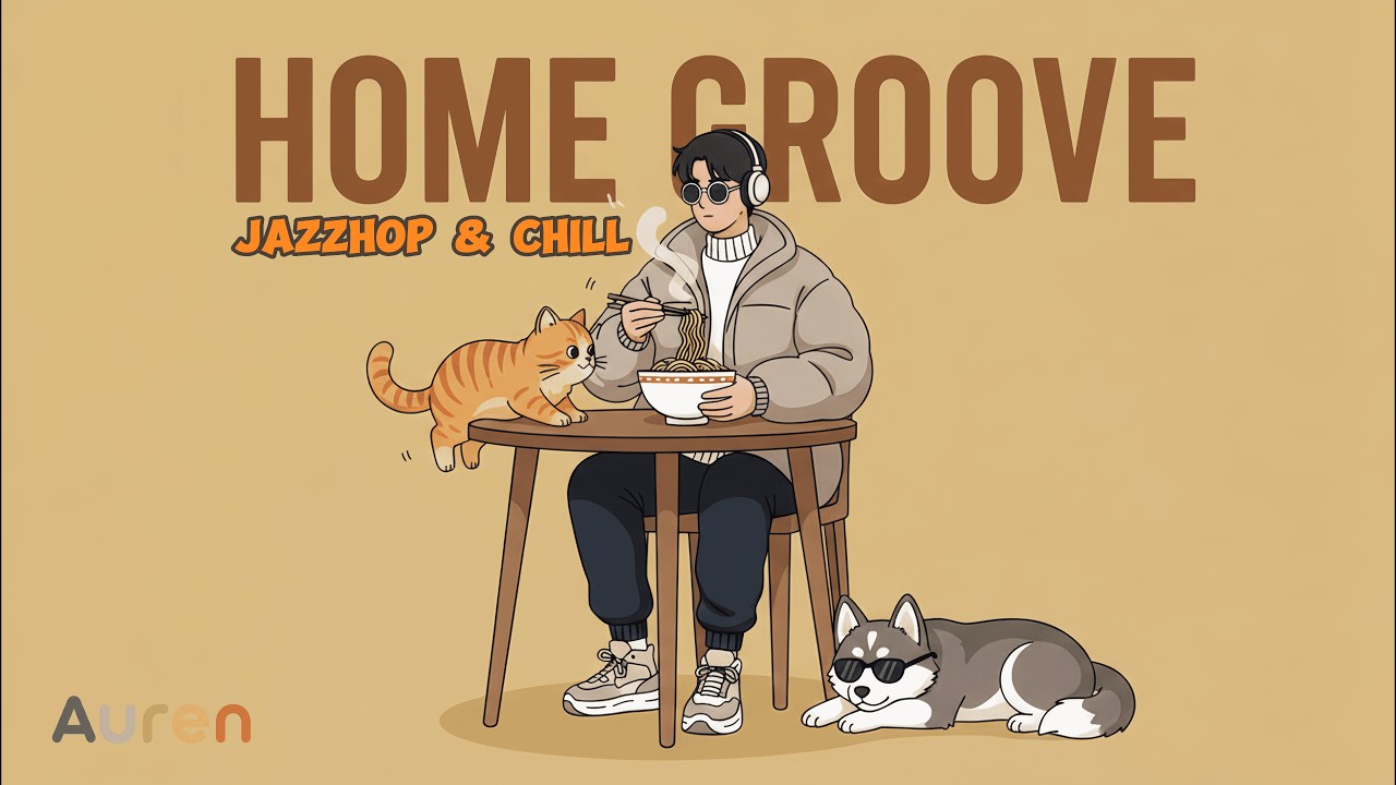 [playlist] Slow & Steady Home Beats ☁️ | Jazzhop Focus MIX | Chill · Coffee · Relax