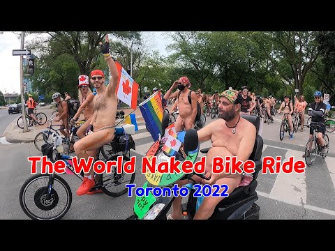 The World Naked Bike Ride Toronto 2022