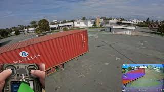 Details Freestyle FPV drone flight in abandoned fair grounds News