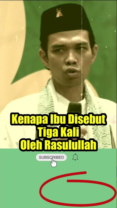 Kenapa Ibu Disebut 3 Kali Oleh Rasulullah #shorts