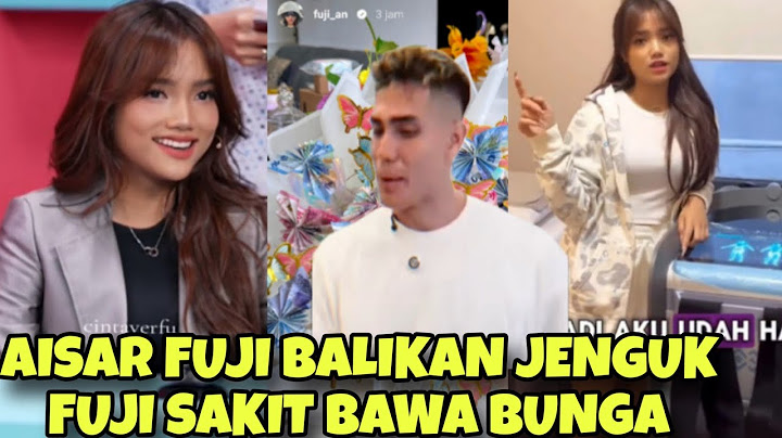 AISAR KHALED KASIH FUJI BUNGA BAIKAN KAPAL AIFU BERLAYAR