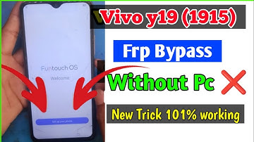 Vivo Y19 Frp Bypass WithOut Pc 💯 || vivo y19 google account bypass || vivo y19 frp unlock