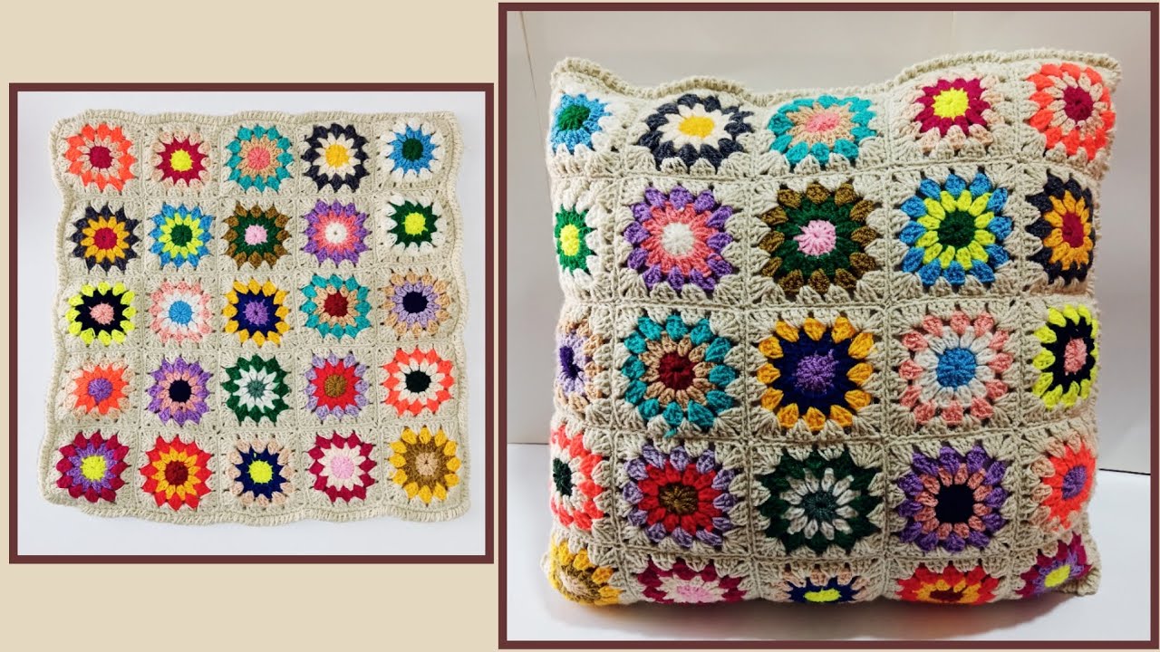 آموزش بافت کوسن، چطوری با موتیف کوسن ببافیم؟