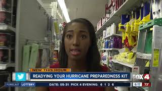 Readying your Hurricane Preparedness Kit