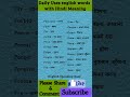 English speaking practice|English vocabulary |Daily use English sentences|English Grammar in Hindi