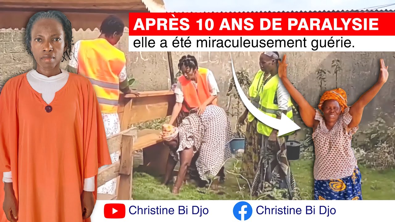 Miracle : guérie après 10 ans de paralysie grâce à la prière de la Servante Christine Bi Djo !