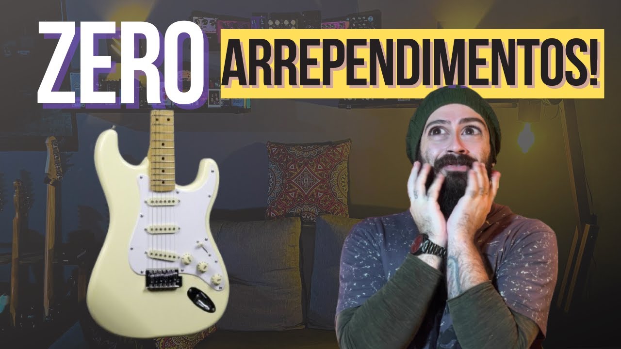 COMPREI uma GUITARRA CHINESA !!! CUSTO X BENEFÍCIO SX SST57