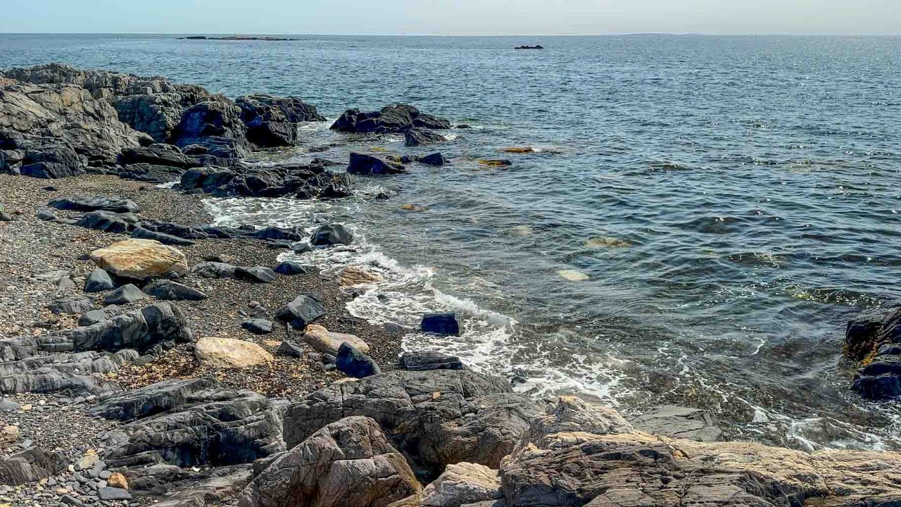 Five Minutes of Peace at a Pebbly Beach