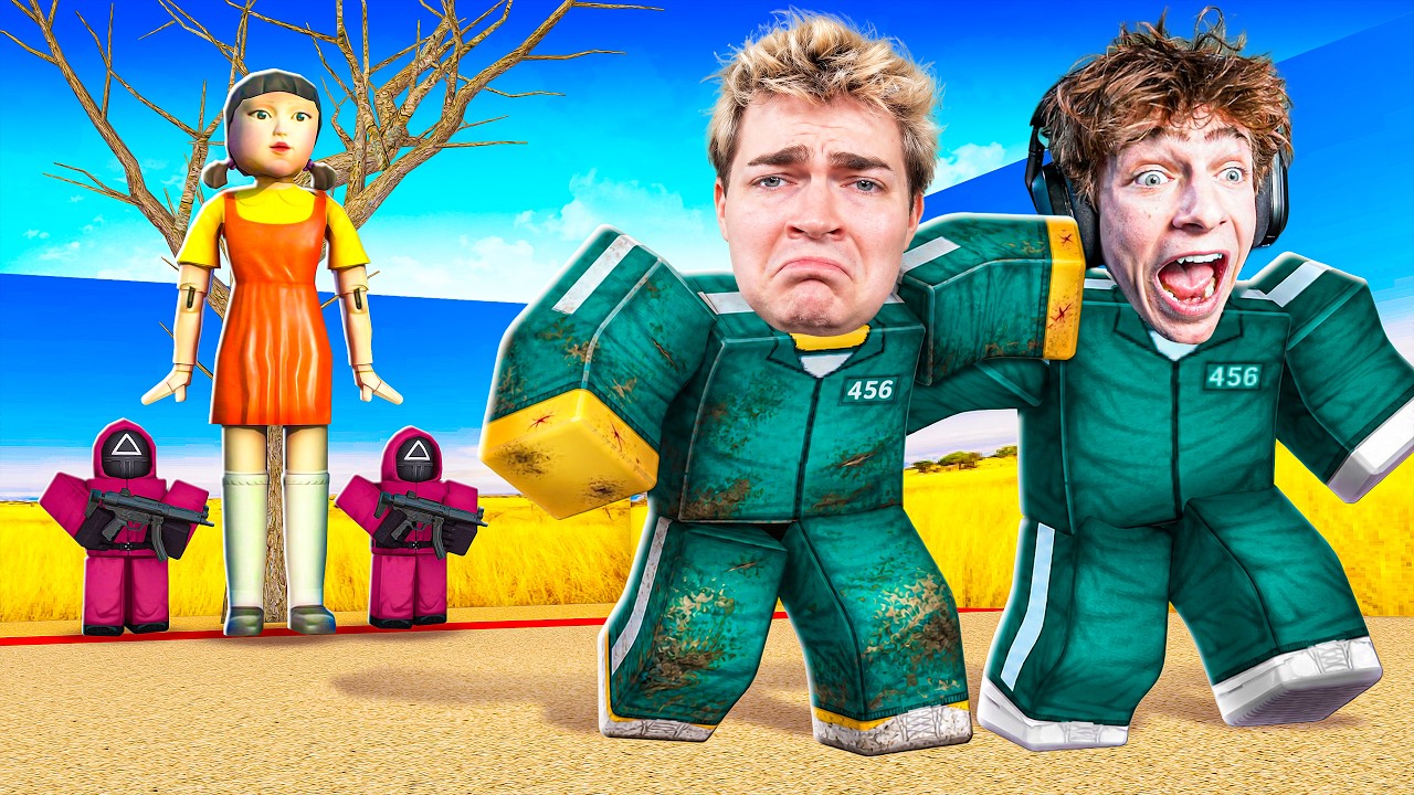 We Beat ROBLOX Squid Games..