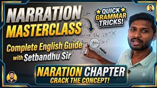 Direct and Indirect Speech Short Tricks | Narration Rules with Examples