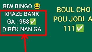 Boul cho kraze bank Pou tiraj jodia 30 juillet 2026