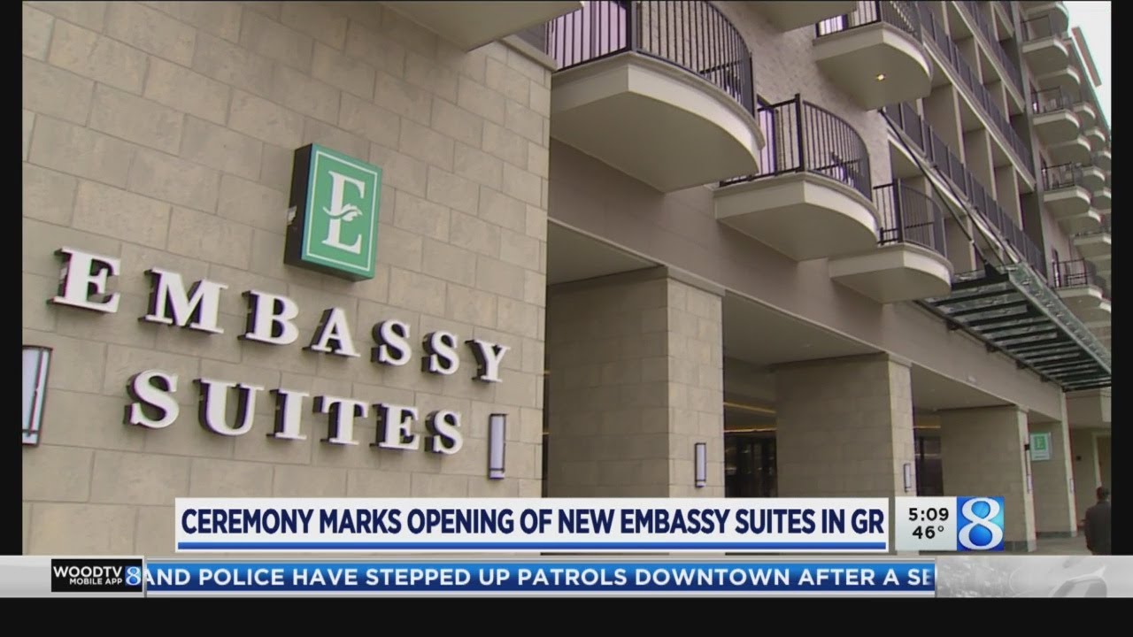 Embassy Suites on downtown GR riverfront now open