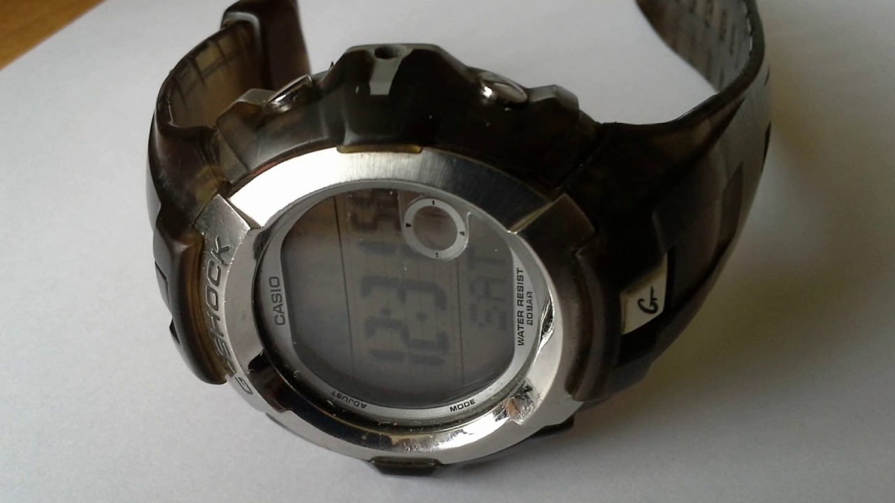 CASIO G-SHOCK GL-150 Blue Rare Digital Mens Watch 200M WR GL-150-2463 RUNS  $51.99 - PicClick