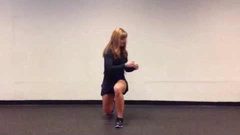 Forward Lunge w/Rotation