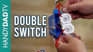 How to wire a Double Switch