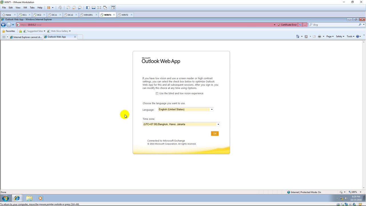 Create User Mailbox in Exchange 2010 - YouTube
