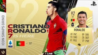 FIFA 21 LIVE || CR7 IN THE SQUAD || FREEZE PROMO-GAYA SBC || ICON SWAPS-GRIND || #PS4 screenshot 4