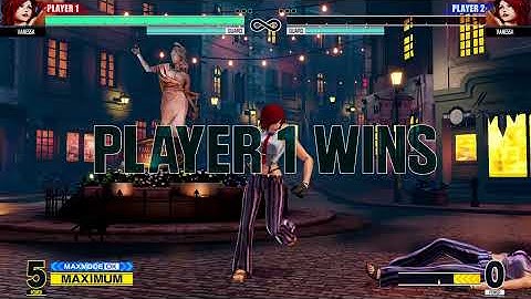 KOF XV : All Characters Win poses