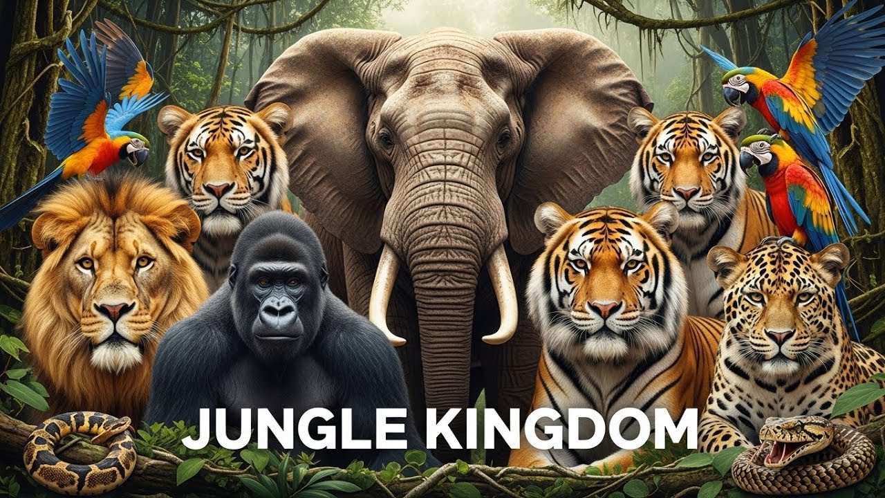 Nature and Wildlife Compilation | Animals of the Wild World 4K Ultra HD