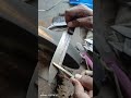 blacksmith sharping knife short video #shortsfeed