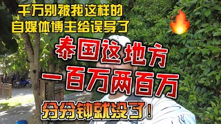 千万别被我这种博主给误导了，泰国这地方一百万两百万，分分钟就没了