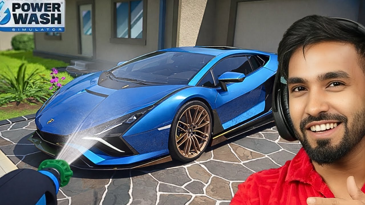 I CLEAN LAMBORGINI SIAN  TO EARN SOME $ | TECNOGAMERZ GAMPLAY #1