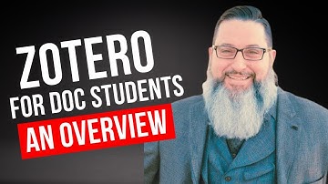 Zotero for Doctoral Students: An Overview