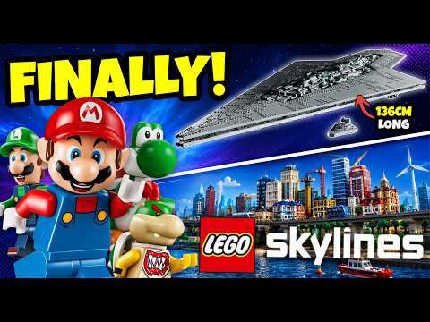 LEGO Had a HUGE Week! Mario Minifigures, UCS Star Wars & More