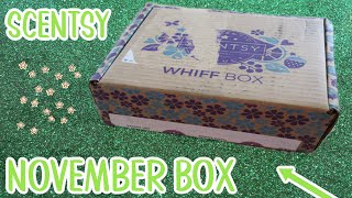 Scentsy November 2022 Whiff Box Unboxing