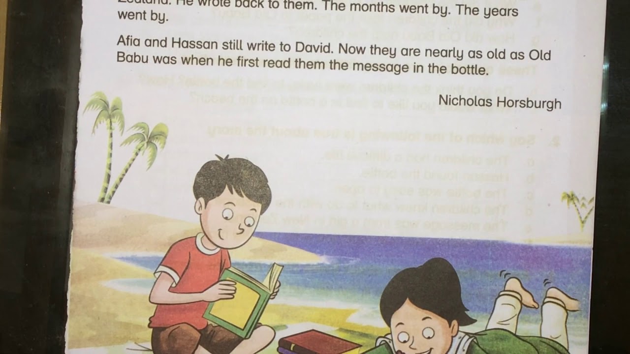 Oxford modern English Level 3 Lesson 5 Message in a bottle YouTube