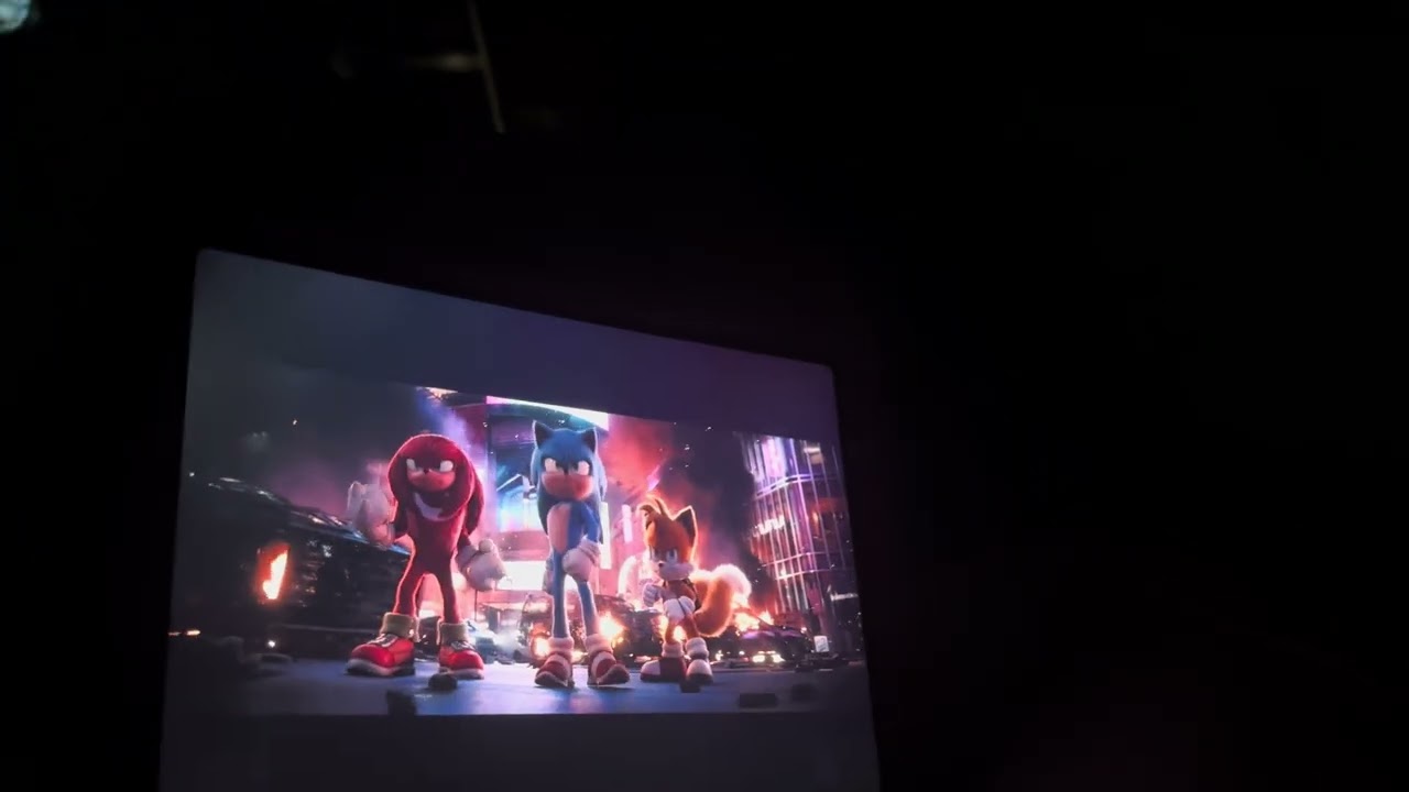 Sonic the Hedgehog 3 (2024) Team Sonic Arrived  In Tokyo Scene 