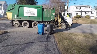 WM Heil Python 103294 packing trash and breaking bins part 5 1/26/19