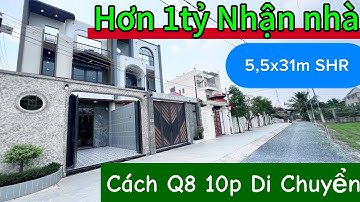 Gần Q8 -5.5x31m 3PN ,3WC siêu rộng-Hơn một tỷ nhận nhà#nhadep #viral #home #nhavensaigon 