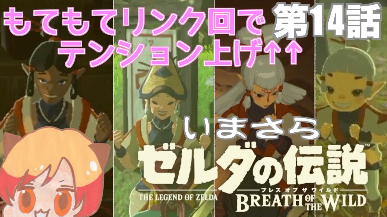 【ゼルダの伝説 ブレス オブ ザ ワイルド】パーヤ推しのメスネコのゼルダ実況【ブレワイ】第14話 - YouTube