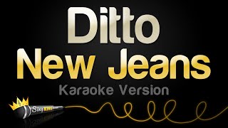 New Jeans  Ditto (Karaoke Version)