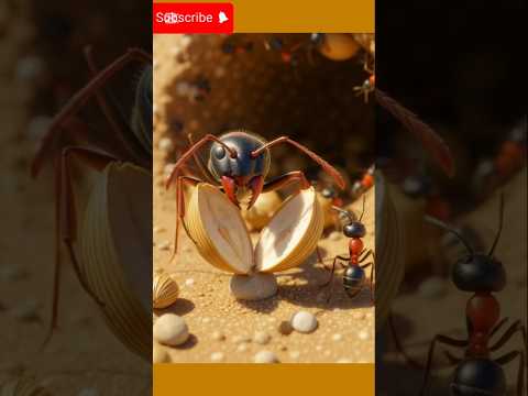 هل كنت تعرف إن النمل بيكسر البذور عشان ما تنبتش الأكل اللي بيخزنه ولماذا