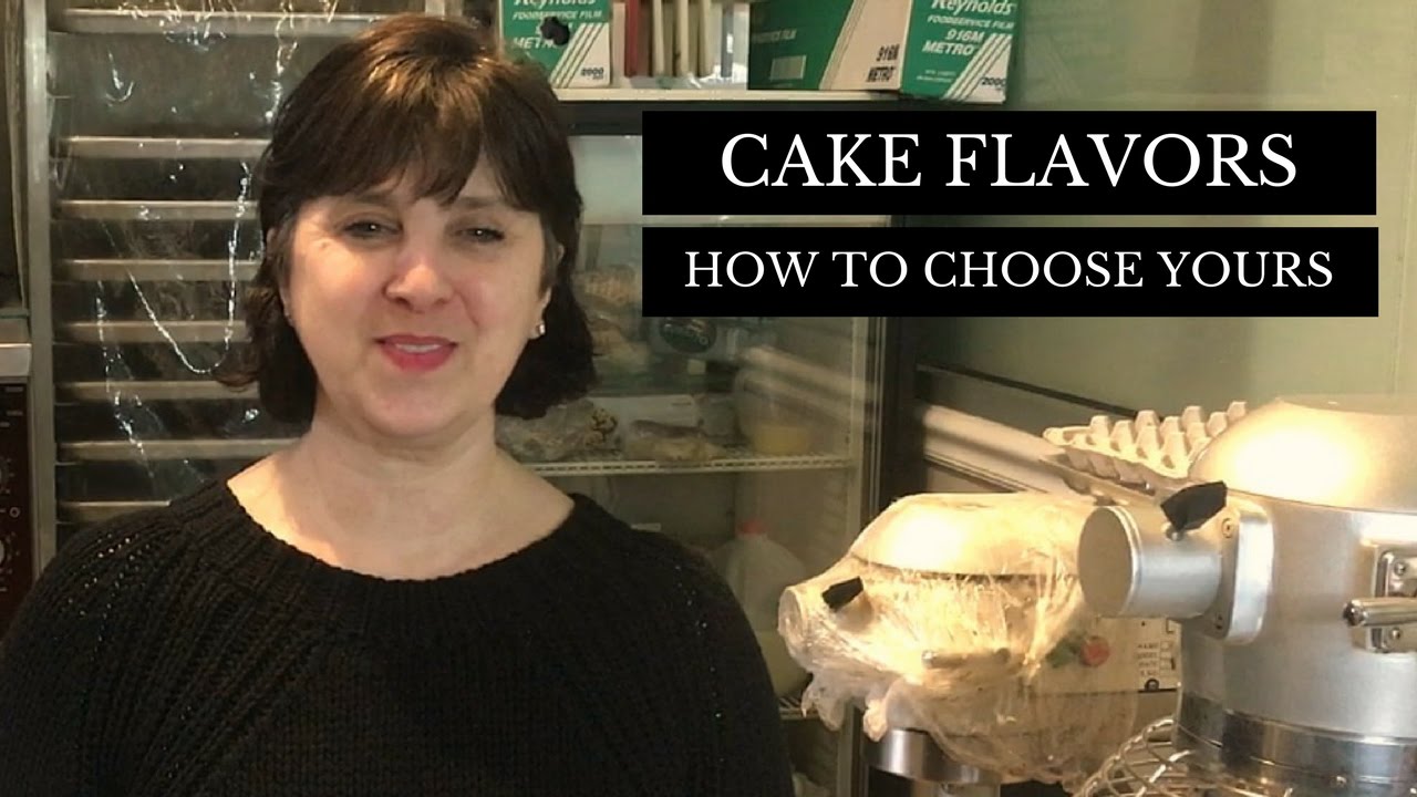 Cake Flavors & Fillings - How to Choose Yours