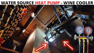 HVAC Service Call: Water Source Heat Pump Not Cooling (Walk In Wine Cooler Not Cooling)