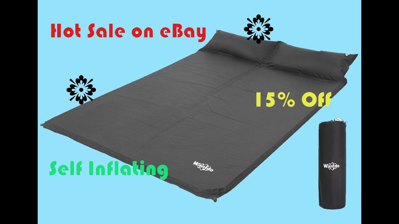 Ubon Double Self Inflating Camping Sleeping Pad for Car Camping Camp