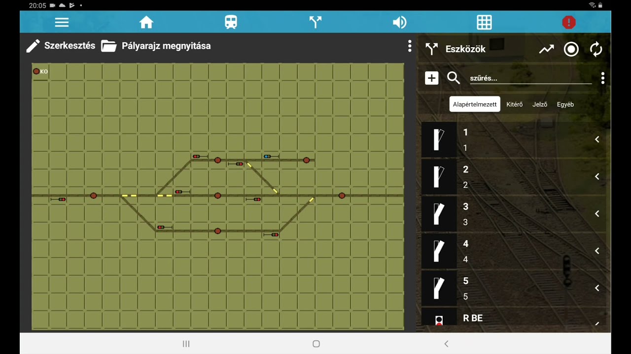 DigiTrainsPro profil importálás új tabletre