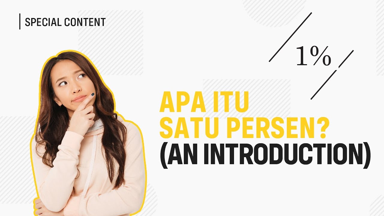 Apa Itu Satu Persen? (Startup Pendidikan Indonesia) - YouTube